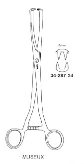 Museux Vulsellum Forcep